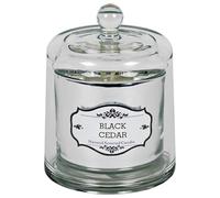 Jar Natural Scented Candle with Lid Glass Luxury Fragrance Candles for Relaxation, Aromatherapy & Home Décor Event Party Birthday (Black Cedar)