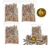 Jar of Fucks with 300Pcs Wooden Fucks & Fuck Coins - No Fucks Given Swear Jar, Funny Humor Gag Gift, Passive Aggressive Office Desk Decor, Dark Humor Gifts for White Elephant Sarcastic Stress Relief