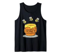Jar of Honey Pot with Bees Tank Top