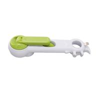 Jar Opener 6 in 1 Can Opener Safety Can Opener Manual Ergonomic Easy To Hang Bottle Opener Side Cut Hand Can Opener for Kitchen