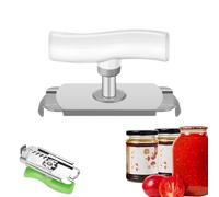 Jar Opener Adjustable Gripper Tool - Easy Lid Remover for Weak Hands | Non Slip Kitchen Bottle Jar Opener, Multifunctional Opening Gadget for Cans Jars Home Cooking Kitchen Accessory Tool