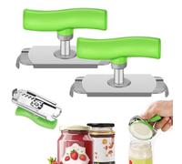 Jar Opener for Seniors with Weak Hands, 2pcs Adjustable Can Jar Opener Bottle Lid Gripper, Adjustable Lid Remover Tool for Jars & Bottles, Time Saving, Simple Jars Openers Gripper