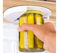 Jar Opener for Weak Hands,Under Cabinet Jar Opener,The Grip Jar Opener-Opens Any Size/Type of Lid Effortlessly, Kitchen Gadget for Weak Hands and Seniors with Arthritis (1 Piece)