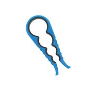 Jar Opener Silicone Ring Pull - Lid Open Antislip Grip, NonToxic, 4 in1 Bottle Opener - Open Lid Sizes from 3.5 to7cm - Designed for Arthritis Eldely, Kids and Weak Hands - Disability Aids