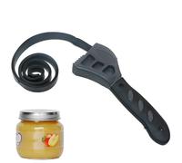Jar Openers for Weak Arthritis Hands -Universal Adjustable Spanner Jar Opener Ratchet Set Adjustablewrench Strap Wrench Openers Arthritis jar openers