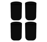 Jar Sleeve - 4 Pieces, Hydroponic Container Sleeve | Light Blocking Wide Mouth Jar Protector for Canister Home Gardening Germination Beverage