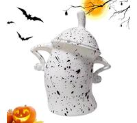 Jar With Lid Hands Akimbo | Canister with Attitude Tea Pot | Food Storage Jar wiith Lid Christmas Container | Containers Sweet Jars Sassy Canisters Home Decor Kitchen Accessories for Snack Storage