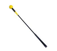 JARAGAR Golf Swing Trainer, Power Flex Golf Swing Training Aid for Improved Tempo Rhythm Balance and Strength, 48 Inches Yellow Golf Training Aids Warm-Up Stick Indoor Practice Accessories