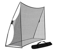 JARAGAR Large Golf Net, 10Ft x 7Ft Practice Net with Carry Bag for Indoor and Outdoor Golf Hitting Training (Black)