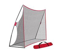 JARAGAR Large Golf Net, 10Ft x 7Ft Practice Net with Carry Bag for Indoor and Outdoor Golf Hitting Training (Red)