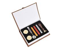 JARAGAR Wax Seal Stamp Kit, All-in-one DIY Wax Seal Set Include Tree of Life Seal Retro Wax for Gifts, Letters, Crafts, Wedding Invitation and Decoration Sealing, Style 2