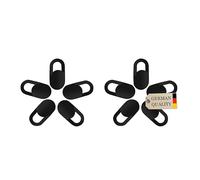 jaramari 10 x Ultra Thin Webcam Cover - Portable Camera Cover for Computers, PCs, Mobiles, Tablets - Webcam Cover as an Ideal Accessory for Covering the Camera and Protecting Privacy