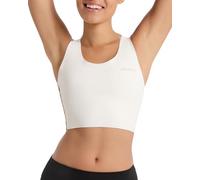 JARAZIN Chest Binder FTM Women Seamless Compression Trans Binder Bra for Transgender Breast Tank Binder Top, White, M