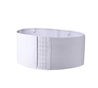 JARAZIN Women Transgender Tomboy FTM Chest Binder Strapless Hook Tube Top Wrap - white - S