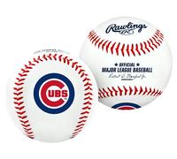 Jarden Sports Licensing Rawlings MLB Chicago Cubs Team Logo Baseball, White, 1