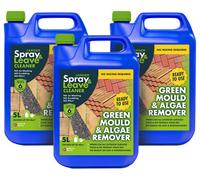 Jarder 3 X 5L Spray & Leave Ready To Use Patio Cleaner - Removes Green Mould And Algae - No Mixing Required - 120Sqm