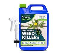 Jarder Fast Acting Strong Weed Killer 5L with Trigger Spray - Kills Weeds in 24 hours - Ready to Use Formula - Glyphosate Free - 5L covers 50m2