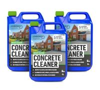 Jarder Heavy Duty Concrete Cleaner 3 x 5L - Industrial Cleaning Formula - Deep Cleans Dirt, Mould, Grime, Black Spots and More - Rejuvenates Tired Patios, Paths and Driveways - 120sqm Coverage