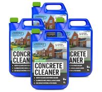 Jarder Heavy Duty Concrete Cleaner 4 x 5L - Industrial Cleaning Formula - Deep Cleans Dirt, Mould, Grime, Black Spots and More - Rejuvenates Tired Patios, Paths and Driveways - 160sqm Coverage