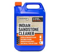 Jarder Indian Sandstone Cleaner 5L - Removes Dirt, Grime, Algae, Mould, and Black Spots, Restores Colour, Safe on All Stone Types