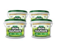 Jarder Iron Sulphate 2.5Kg X 4 - Boosts Grass Growth, Colour And Strength - Lawn Fertiliser