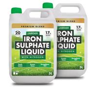 Jarder Iron Sulphate Liquid 2 X 5L - Grows Grass, Feeds Lawns And Greens Grass