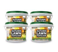 Jarder Lawn Fertiliser For Autumn 2.5Kg X 4 - Protects Against Red Thread And Boosts Growth