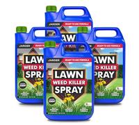 Jarder Lawn Weed Killer Spray 4 x 5L - Kills Weeds not Grass - Kills Weeds at the Root - Covers 1000m2 - Ready to Use Strong Formula