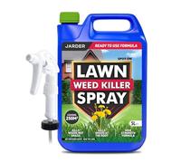 Jarder Lawn Weed Killer Spray 5L + Bottle Neck Trigger Spray - Screw to 5L for Easy Application - Kills Weeds not Grass - Kills Weeds at the Root - Ready to Use