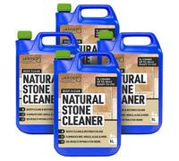 Jarder Natural Stone Cleaner 4 X 5L - Safe For Use On Sandstone And Natural Stone - Removes Dirt, Mould & Black Spots