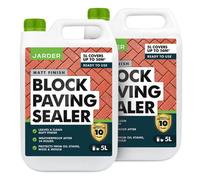 Jarder One Coat Block Paving Weatherproof Sealer 2 X 5L - Matt Finish