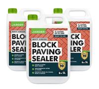 Jarder One Coat Block Paving Weatherproof Sealer 3 X 5L - Matt Finish
