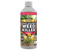 Jarder Ultra Root Killing Glyphosate Weed Killer 500ml - 360g/l Glyphosate Total Weed Killer - Destroys Weeds at the Root - Ultra Powerful Formula - Covers 800m2