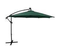 Monstershop LED Cantilever Parasol 3m - Green Monstershop Green