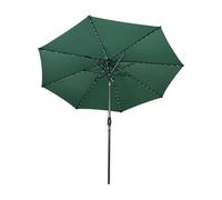Jardi LED Tilt Parasol 2.7m - Green