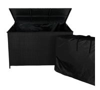 Jardi Rattan Cushion Storage Box - Black