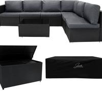Jardi Rattan Modular 7 Piece Set & 996L Storage Box -