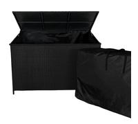 Jardi Rattan Cushion Storage Box - Black