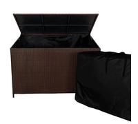 Jardí Rattan Storage Box 582L - Brown