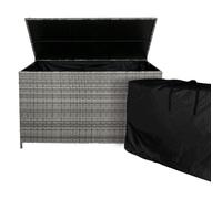 Jardi Rattan Storage Box 582L - Grey