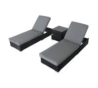 Jardi Rattan Sun Lounger Set