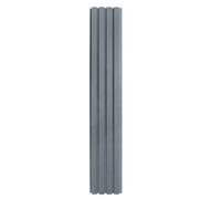 Jardi WPC Slatted Wall Cladding x 4 Panels - Grey