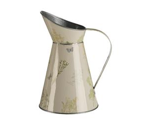 Jardin 4 Litre Jug Galvanized Steel, Natural