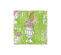 Jardin de Luxembourg Caspari Cocktail or Tea Napkins Paper 25 cm Square 20 in Pack