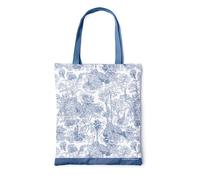 JARDIN DES FONTAINES Tote Bag for Women with Interior Pocket Reusable Tote Shoulder Casual Bag for Work,Shopping,Vacation (Coral)