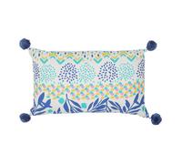Jardin d'Ulysse Pillows BOH-FLEUR in Blue 30x50 cm