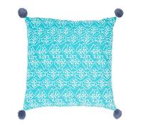 Jardin d'Ulysse Pillows CAP-OUEST in Blue 45x45 cm