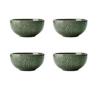 Jardin Stoneware Dip Bowls, Set of 4, 10cm, Green Mikasa Dark Green One Size