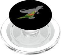 Jardine’s Parrot with T rex Shadow Bird Lovers PopSockets PopGrip for MagSafe
