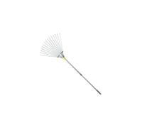 Jardineer 160cm Telescopic Garden Leaf Rake Tools, Collect Leaf Among Delicate Plants?Lawns and Yards. Adjustable Metal Rake Head from 22cm to 59